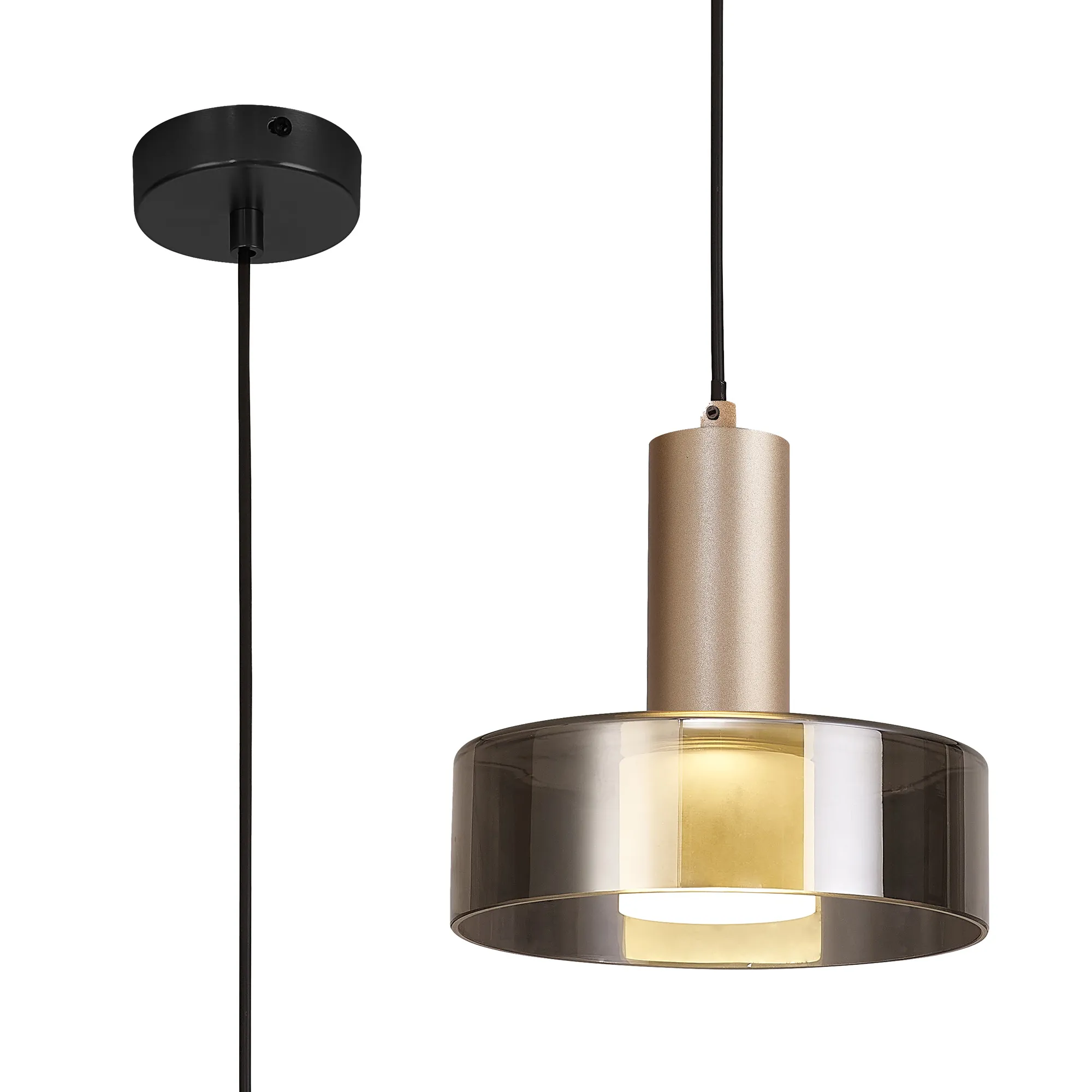 M8536  Gin Pendant 1 Light Gold